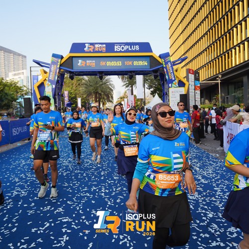 Race photo from ISOPLUS RUN 2026 - JAKARTA