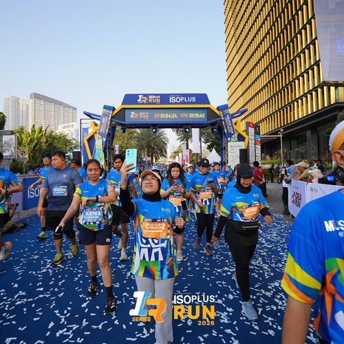 Race photo from ISOPLUS RUN 2026 - JAKARTA
