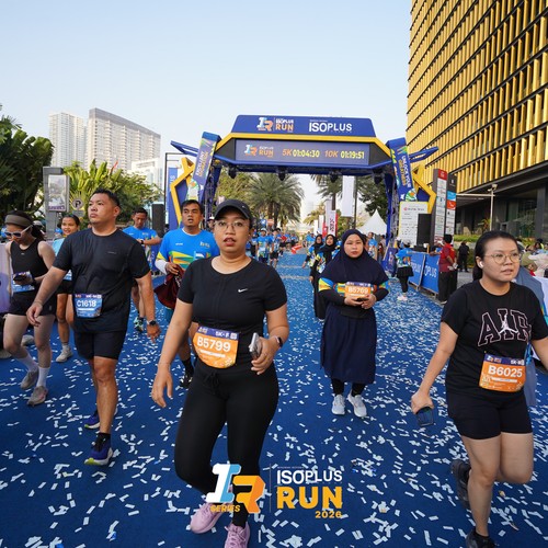 Race photo from ISOPLUS RUN 2026 - JAKARTA
