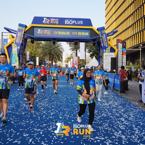 Race photo from ISOPLUS RUN 2026 - JAKARTA