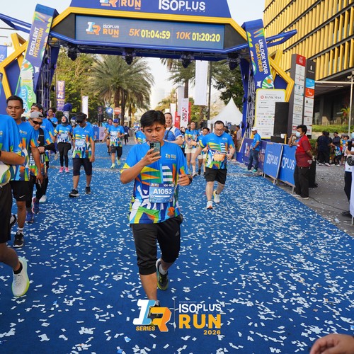Race photo from ISOPLUS RUN 2026 - JAKARTA