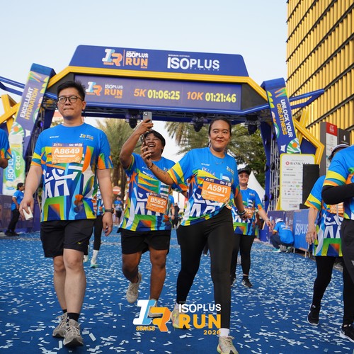 Race photo from ISOPLUS RUN 2026 - JAKARTA