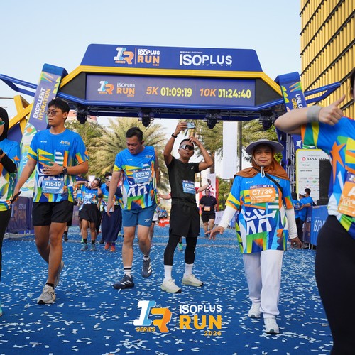 Race photo from ISOPLUS RUN 2026 - JAKARTA