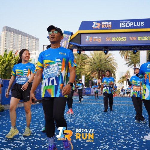 Race photo from ISOPLUS RUN 2026 - JAKARTA