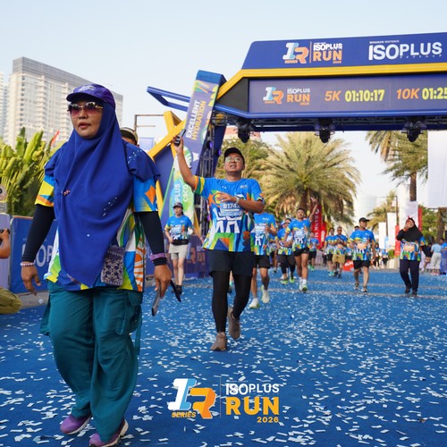 Race photo from ISOPLUS RUN 2026 - JAKARTA