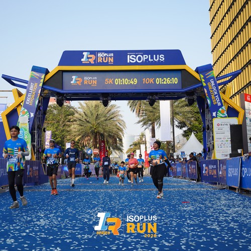 Race photo from ISOPLUS RUN 2026 - JAKARTA