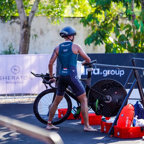 Race photo from Belitung Multisport Festival