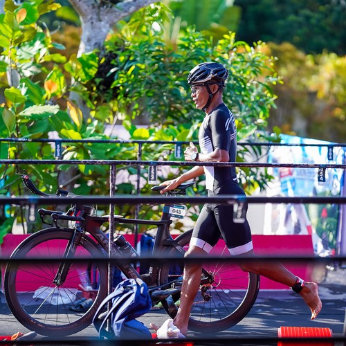 Race photo from Belitung Multisport Festival