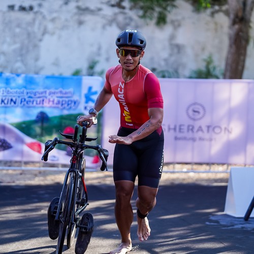 Race photo from Belitung Multisport Festival