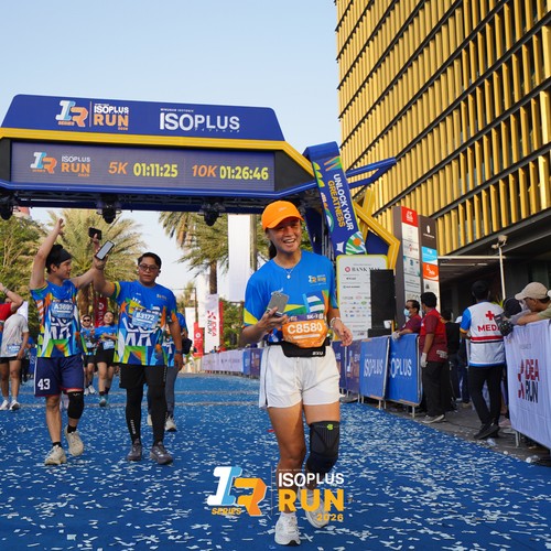 Race photo from ISOPLUS RUN 2026 - JAKARTA