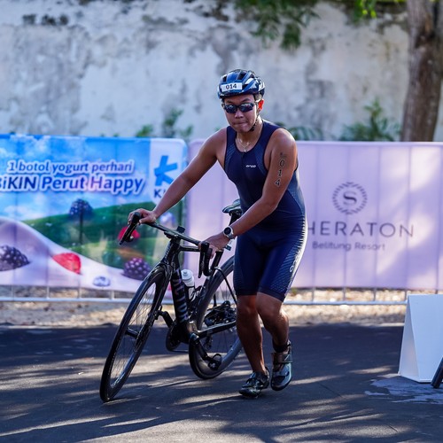 Race photo from Belitung Multisport Festival