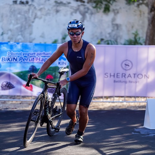Race photo from Belitung Multisport Festival