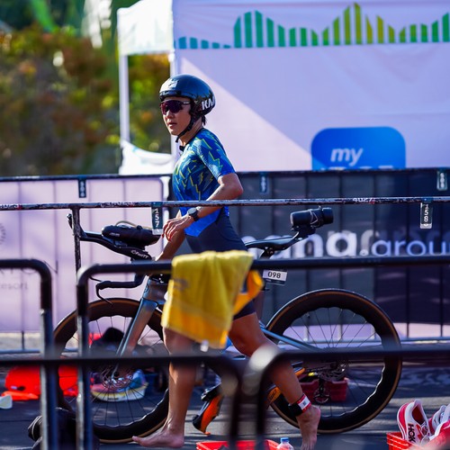 Race photo from Belitung Multisport Festival