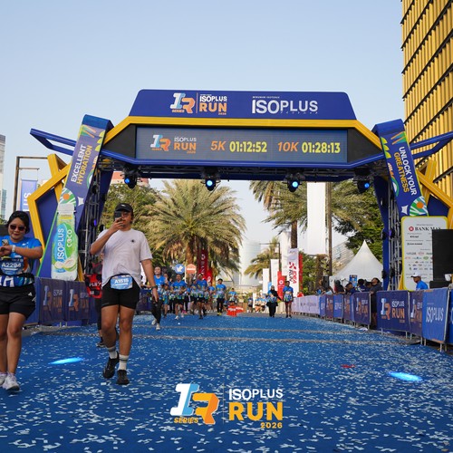 Race photo from ISOPLUS RUN 2026 - JAKARTA
