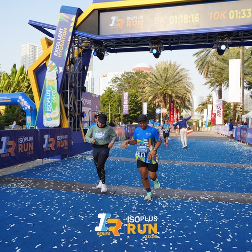 Race photo from ISOPLUS RUN 2026 - JAKARTA
