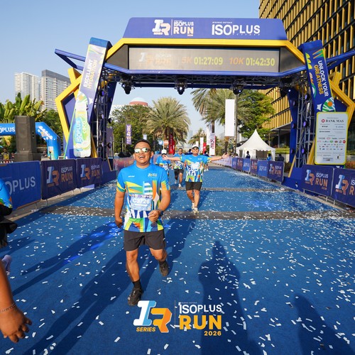 Race photo from ISOPLUS RUN 2026 - JAKARTA