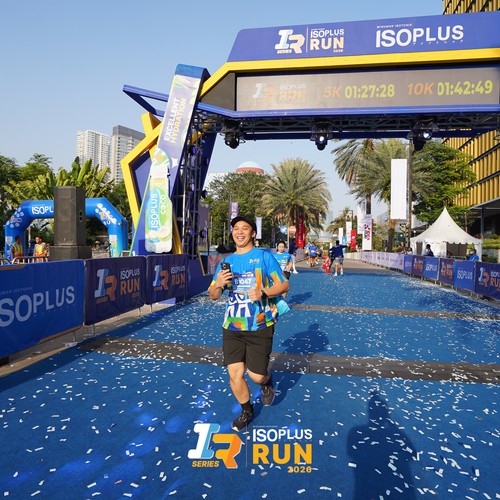 Race photo from ISOPLUS RUN 2026 - JAKARTA