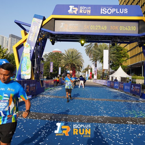 Race photo from ISOPLUS RUN 2026 - JAKARTA