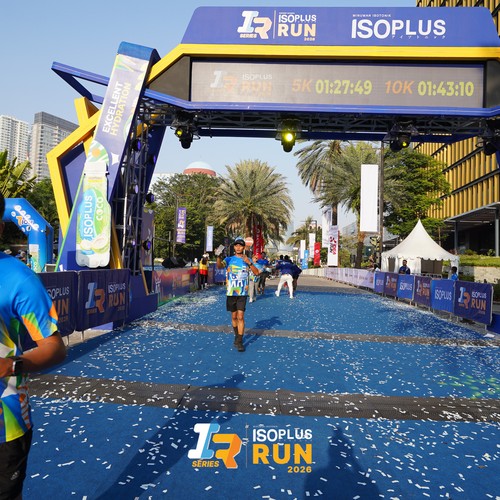 Race photo from ISOPLUS RUN 2026 - JAKARTA