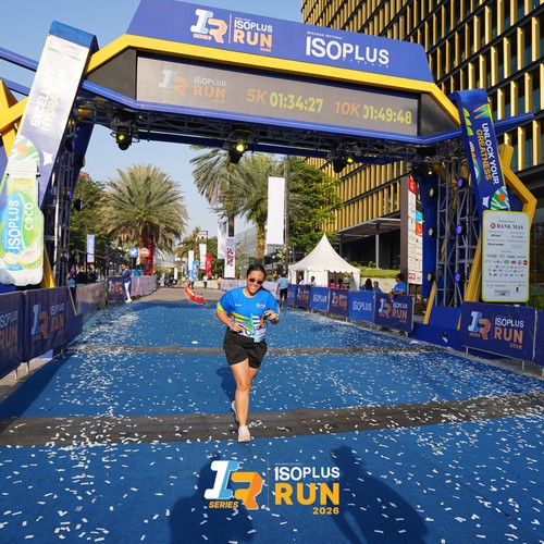 Race photo from ISOPLUS RUN 2026 - JAKARTA