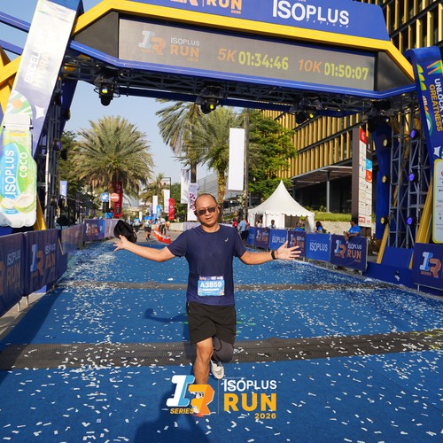 Race photo from ISOPLUS RUN 2026 - JAKARTA