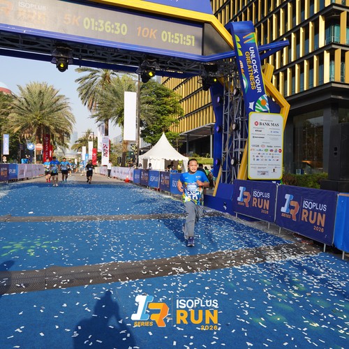 Race photo from ISOPLUS RUN 2026 - JAKARTA