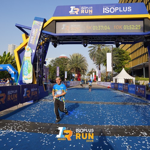 Race photo from ISOPLUS RUN 2026 - JAKARTA