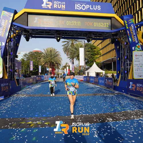 Race photo from ISOPLUS RUN 2026 - JAKARTA