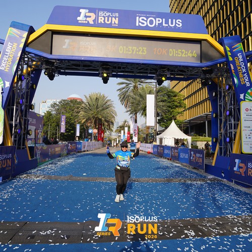Race photo from ISOPLUS RUN 2026 - JAKARTA