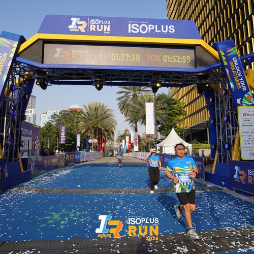 Race photo from ISOPLUS RUN 2026 - JAKARTA