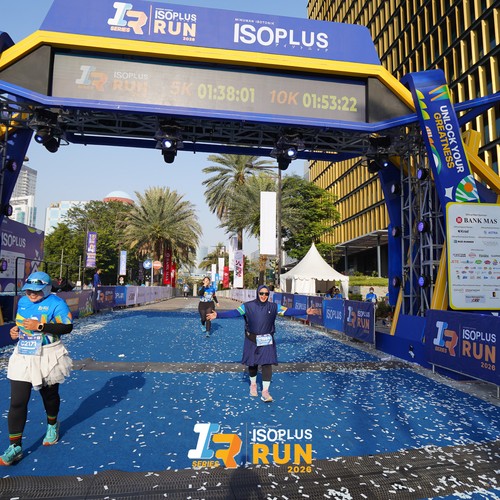 Race photo from ISOPLUS RUN 2026 - JAKARTA
