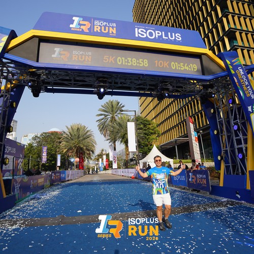 Race photo from ISOPLUS RUN 2026 - JAKARTA