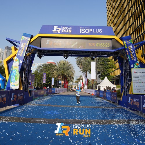 Race photo from ISOPLUS RUN 2026 - JAKARTA
