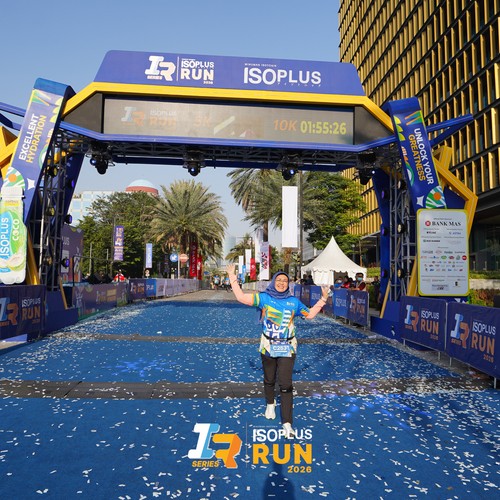 Race photo from ISOPLUS RUN 2026 - JAKARTA