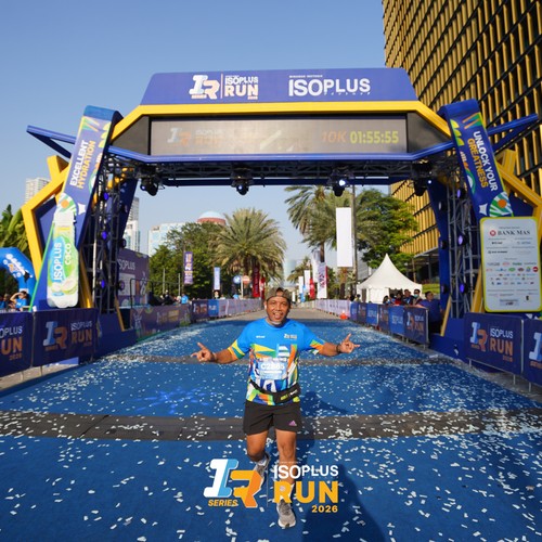 Race photo from ISOPLUS RUN 2026 - JAKARTA