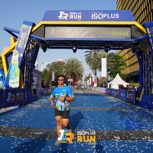 Race photo from ISOPLUS RUN 2026 - JAKARTA