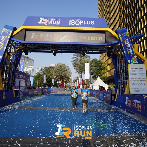 Race photo from ISOPLUS RUN 2026 - JAKARTA