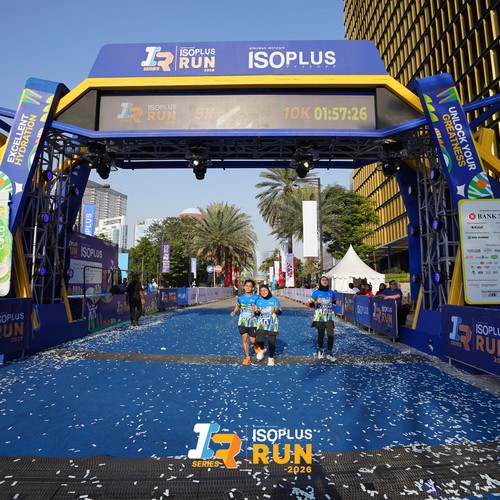 Race photo from ISOPLUS RUN 2026 - JAKARTA