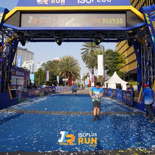 Race photo from ISOPLUS RUN 2026 - JAKARTA