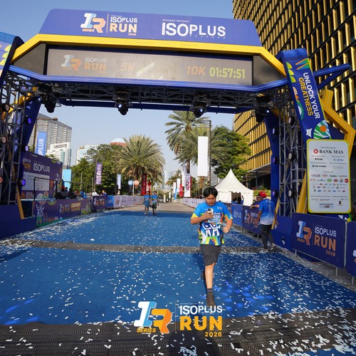 Race photo from ISOPLUS RUN 2026 - JAKARTA