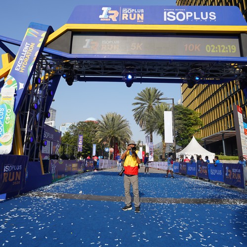 Race photo from ISOPLUS RUN 2026 - JAKARTA