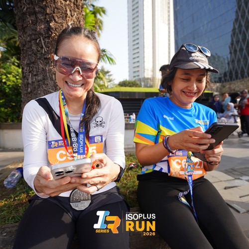 Race photo from ISOPLUS RUN 2026 - JAKARTA