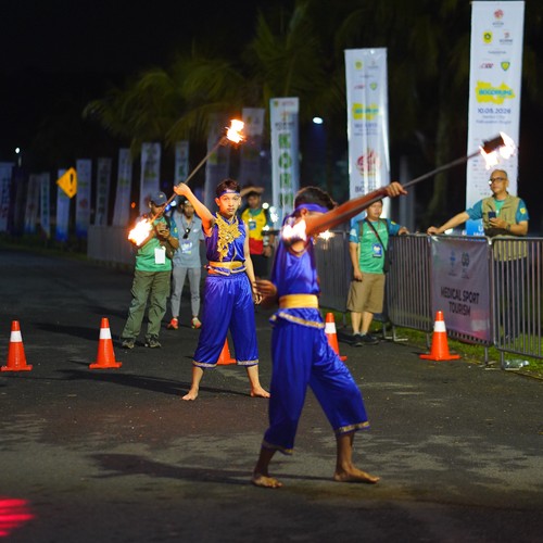 Race photo from BOGORUN 2026