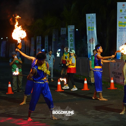 Race photo from BOGORUN 2026