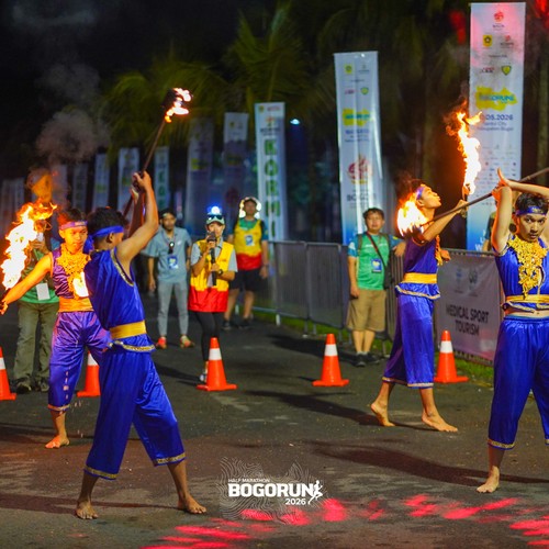 Race photo from BOGORUN 2026