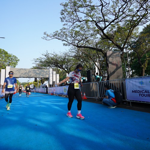 Race photo from BOGORUN 2026