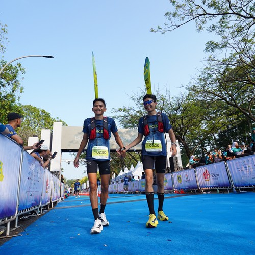 Race photo from BOGORUN 2026