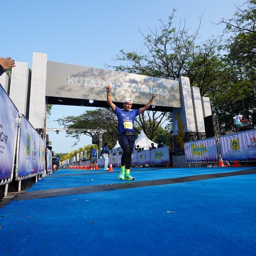 Race photo from BOGORUN 2026