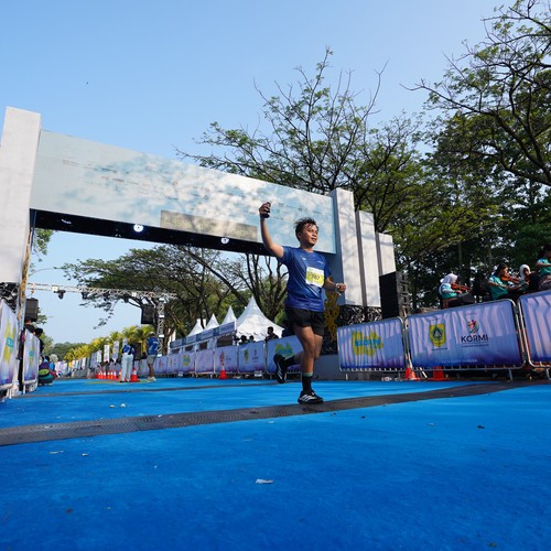 Race photo from BOGORUN 2026