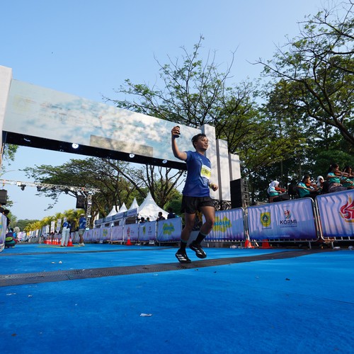 Race photo from BOGORUN 2026